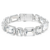 SWAROVSKI MILLENIA OCTAGON WHITE SILVER - ACCESSORIES JEWELRY BRACELET - 5705770