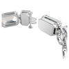 SWAROVSKI MILLENIA OCTAGON WHITE SILVER - ACCESSORIES JEWELRY BRACELET - 5705770