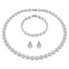 SWAROVSKI UNA ANGELIC WHITE 3 PCE - ACCESSORIES JEWELRY SET - 5367853