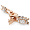 SWAROVSKI UNA EXTENDER LARGE ROSE GOLD - ACCESSORIES JEWELRY BRACELET - 5257142