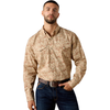 ARIAT FYNN IRSIH CREAM PAISLEY PRINT - MENS SHIRT  - 10073620