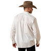 ARIAT SOMERS CLASSIC WHITE PRINT - MENS SHIRT  - 10073594