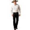 ARIAT SOMERS CLASSIC WHITE PRINT - MENS SHIRT  - 10073594