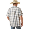 ARIAT SANTANA KEY LARGO BLUE PLAID - MENS SHIRT  - 10073608