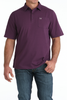 CINCH ARENAFLEX PURPLE SOLID - MENS POLO  - MTK1874001