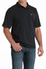 CINCH ARENAFLEX BLACK POLO - MENS POLO  - MTK1874003