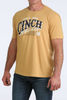 CINCH RODEO BRAND GOLD - MENS TEE  - MTT1690720