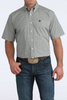 CINCH BLUE MULTI GEOMETRIC PRINT - MENS SHIRT  - MTW1111517