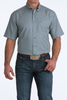 CINCH ARENAFLEX BLUE GEO PRINT - MENS SHIRT  - MTW1704165