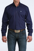 CINCH ROYAL BLUE SOLID - MENS SHIRT  - MTW1106074
