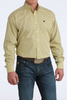 CINCH YELLOW DIAMOND PRINT - MENS SHIRT  - MTW1106082