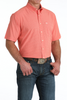 CINCH ARENAFLEX RED PRINT - MENS SHIRT  - MTW1725003