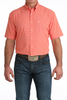 CINCH ARENAFLEX RED PRINT - MENS SHIRT  - MTW1725003