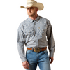 ARIAT PRO FINTAN CLASSIC BLUE PLAID - MENS SHIRT  - 10073618