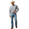 ARIAT PRO FINTAN CLASSIC BLUE PLAID - MENS SHIRT  - 10073618