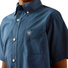 ARIAT STORM KEY LARGO MINI GEO PRINT - KIDS BOYS SHIRT - 10073670