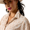 ARIAT HOMESTYLE BOOTS 'N' ROSES - LADIES SHIRT  - 10073655