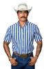 FERREL THE LIAM BLUE STRIPE - MENS SHIRT  - FPS1026058