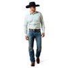 ARIAT BLUE GLOW SOUTHWEST CROSSES - MENS SHIRT  - 10073897