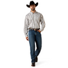 ARIAT WHITE SOUTHWEST PRINT - MENS SHIRT  - 10073896