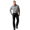 ARIAT BLACK MINI MEDALLION PRINT - MENS SHIRT  - 10073895