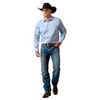 ARIAT BLISSFUL BLUE MEDALLION PRINT - MENS SHIRT  - 10071589