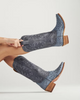 TECOVAS THE ANNIE CHAMBRAY OSTRICH - BOOT LADIES  - W21095CBY