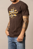 KIMES RANCH CIRCULAR SERAPE DARK CHOCOLA - MENS TEE  - MSH0000168