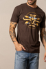 KIMES RANCH CIRCULAR SERAPE DARK CHOCOLA - MENS TEE  - MSH0000168