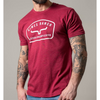 KIMES RANCH HUNTON CARDINAL - MENS TEE  - MSH0000217