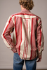 KIMES RANCH REDDY BRICK RED STRIPE - MENS SHIRT  - MDS0000091