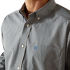 ARIAT WF CLAYTON LIGHT GREY PLAID - MENS SHIRT  - 10062232