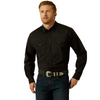 ARIAT WRINKLE FREE BLACK SNAP - MENS SHIRT  - 10062469