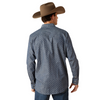 ARIAT TRIP FITTED CHAMBRAY PRINT - MENS SHIRT  - 10062175