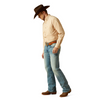 ARIAT PRO BECKETT YELLOW PLAID - MENS SHIRT  - 10062176