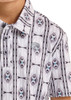 ROCK & ROLL LIGHT GREY AZTEC PRINT POLO - KIDS BOYS POLO - BB51T08724