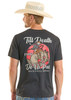 ROCK & ROLL TILL DEATH US APART BLACK - MENS TEE  - BU21T08867
