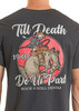 ROCK & ROLL TILL DEATH US APART BLACK - MENS TEE  - BU21T08867