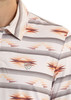 ROCK & ROLL NATURAL AZTEC PRINT - MENS POLO  - BM51T08721