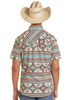 ROCK & ROLL TEK RIPSTOP AZTEC PRINT - MENS SHIRT  - BMN3S08683