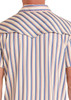 ROCK & ROLL NATURAL WESTERN STRIPE - MENS POLO  - BM51T09057