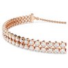 SWAROVSKI MATRIX TENNIS ROUND ROSE GOLD - ACCESSORIES JEWELRY BRACELET - 5677823