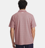 UNDER ARMOUR UA MATCHPLAY PINK PRINT - MENS POLO  - 6009800-604