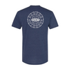 PONCHO  THE FENCE LINE NAVY - MENS TEE  - THE FENCE LINE
