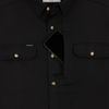 PONCHO  THE BURNT END BLACK - MENS SHIRT  - BURNT END