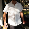 PONCHO  DEL RIO WHITE - MENS SHIRT  - DEL RIO