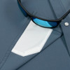 PONCHO  THE DOGTOOTH SLATE BLUE - MENS SHIRT  - THE DOGTOOTH