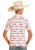 ROCK & ROLL NATURAL AZTEC PRINT POLO - KIDS BOYS POLO - BB51T08721
