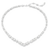 SWAROVSKI MESMERA SILVER MIXED CUT WHITE - ACCESSORIES JEWELRY NECKLACE - 5665242