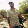 PONCHO  BROWN SWAMP DONKEY CAMO - MENS SHIRT  - THE SWAMP DONKEY